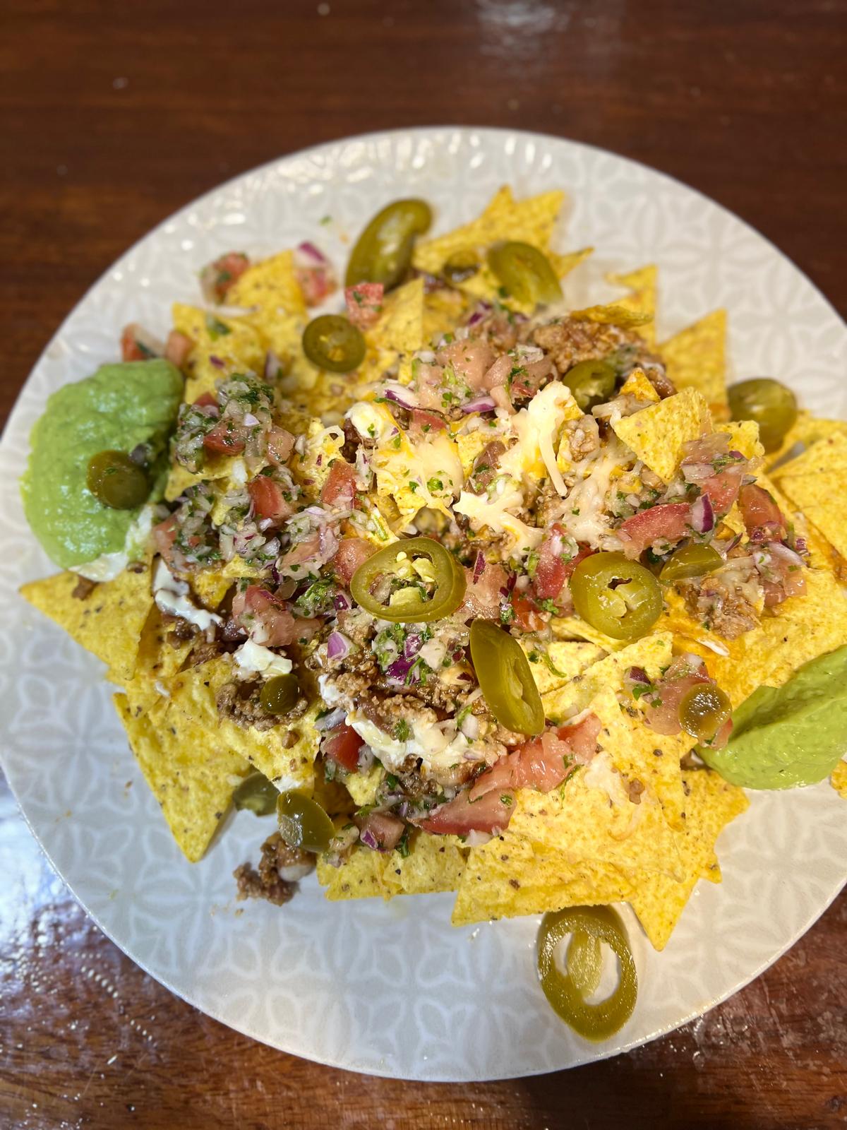 Nachos gratinados