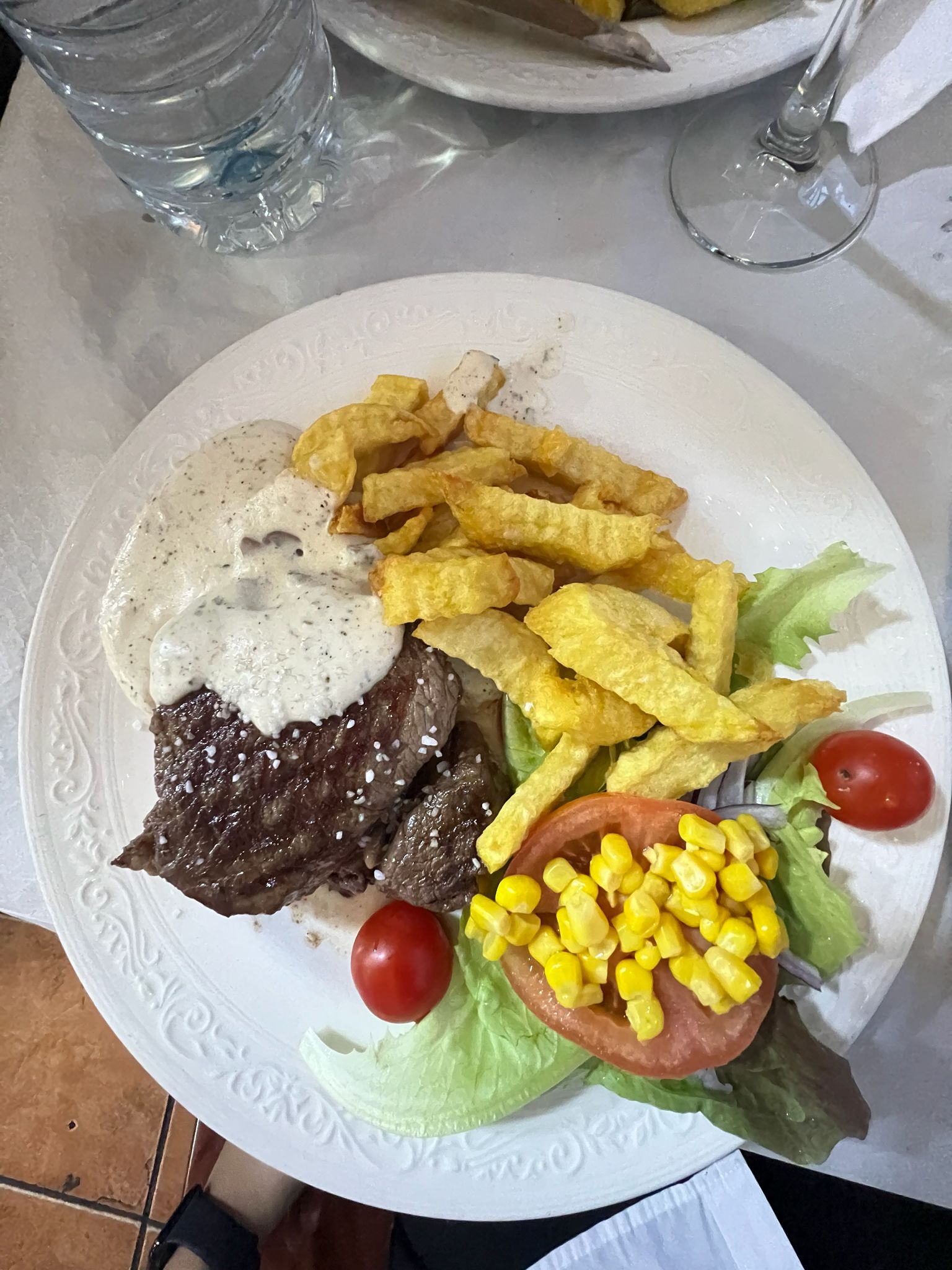Solomillo a la pimienta